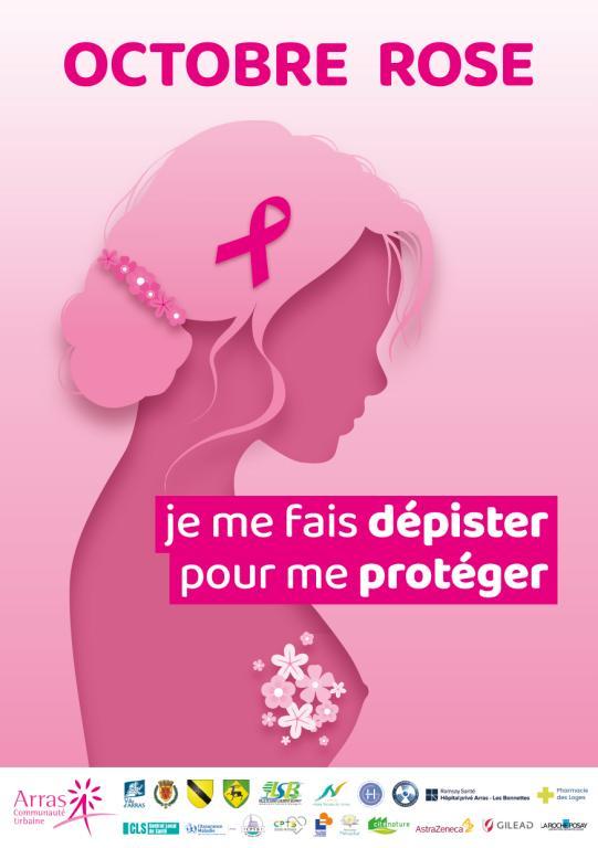 Lot De 3 Bannières Octobre Rose 2025 - Ruban Rose Sensibilisation Cancer Sein - Décoration Événements