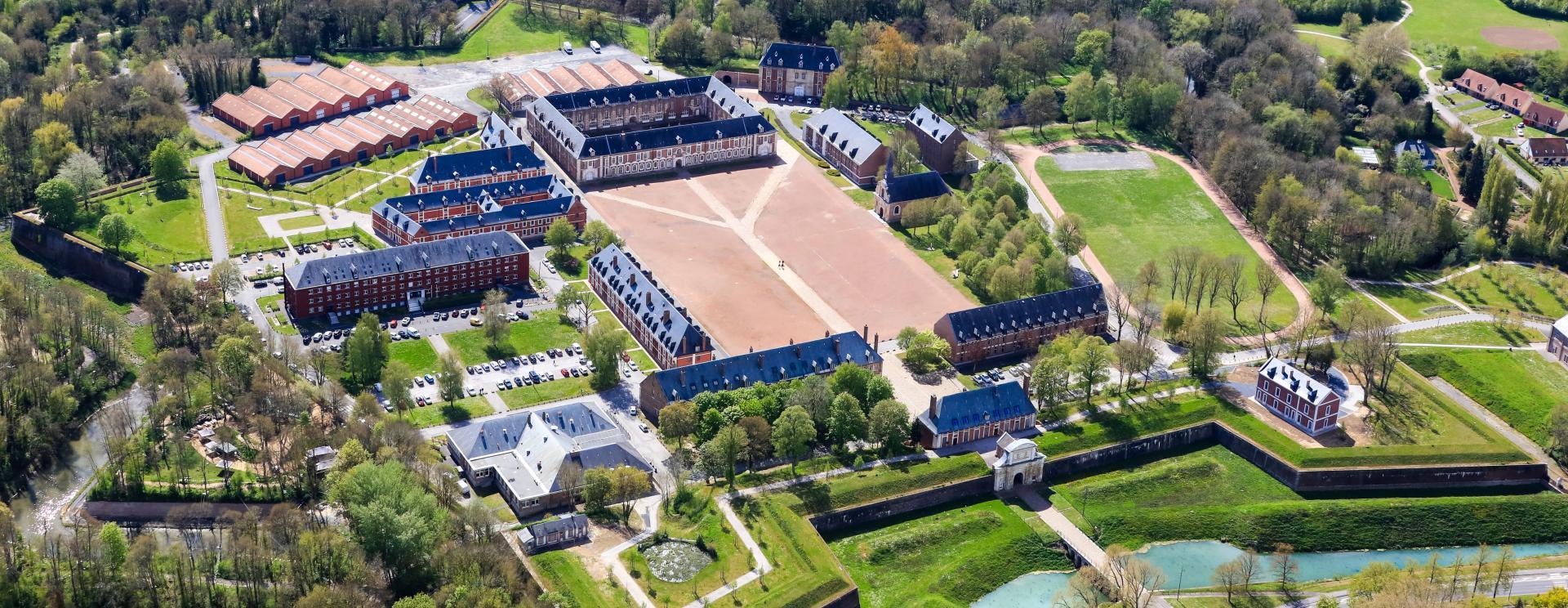 Citadelle vue aérienne