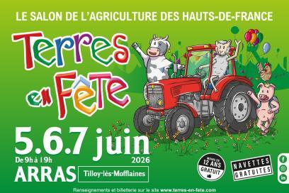 Terres en fête aura lieu les 5, 6 et 7 juin. - Agrandir l'image, fenêtre modale