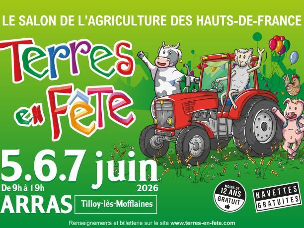 Terres en fête aura lieu les 5, 6 et 7 juin.